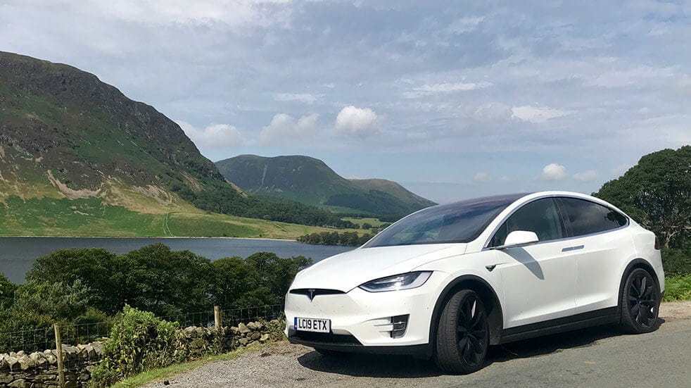 Electric car test drives: Tesla Model X in the Lake District